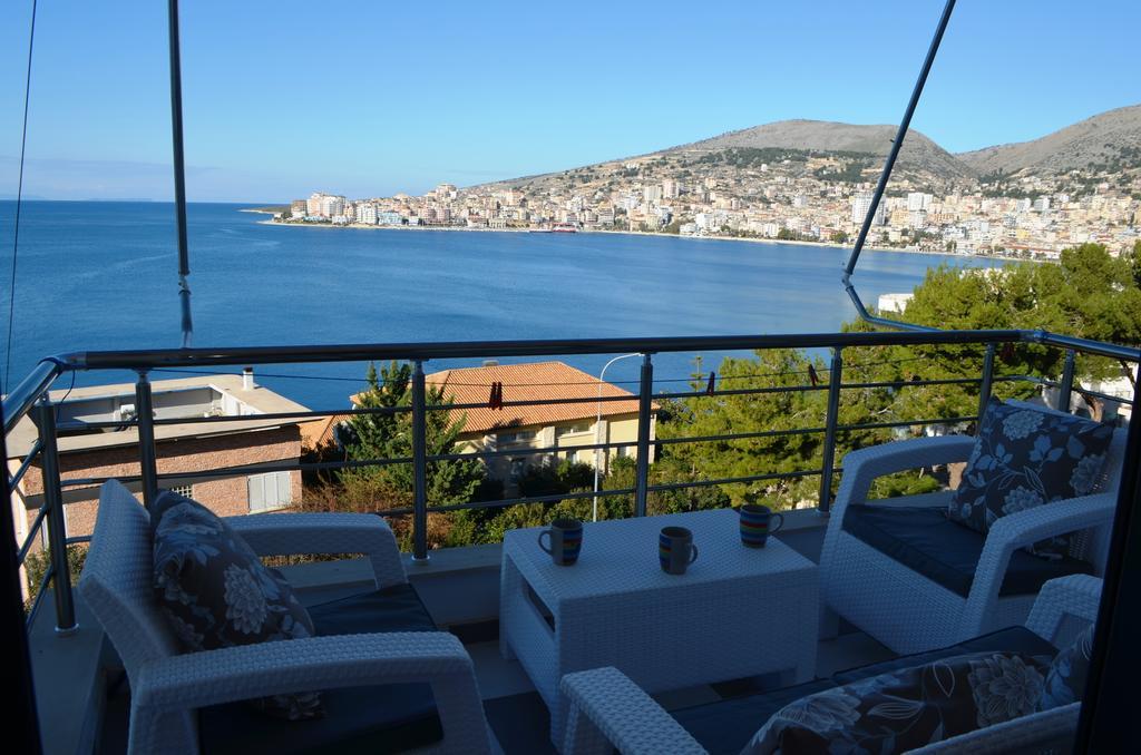 Saranda Sunset View Apartments Bagian luar foto